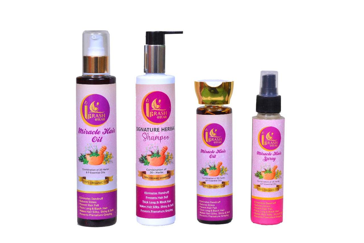 Deal 1 – Herbal Hair Oil &amp; Shampoo Combo 🌿